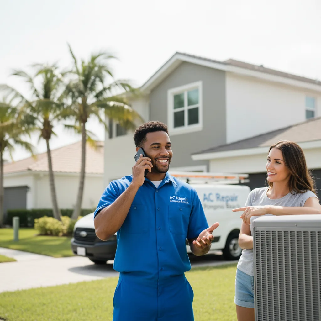 AC Repair Pompano Beach customer support in East Hampton